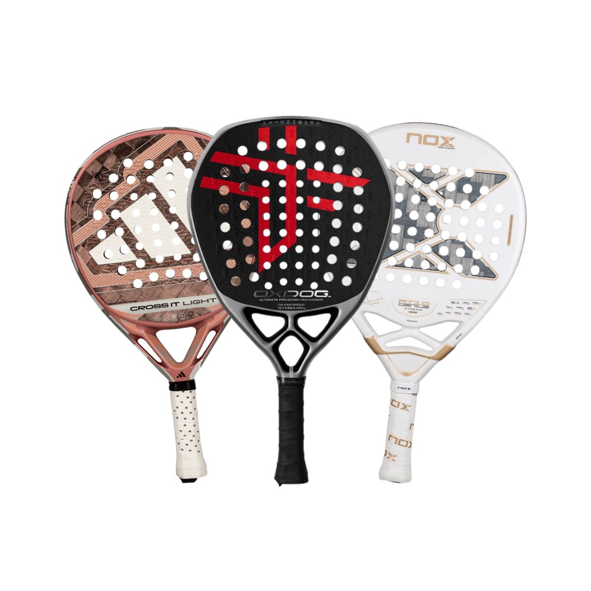 Padel Pop padelio raketės internetu pradedantiesiems ir pažengusiems žaidėjams