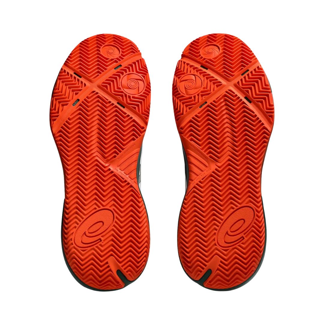 Asics Gel-Challenger 15 Padel White Green padelio batų padas