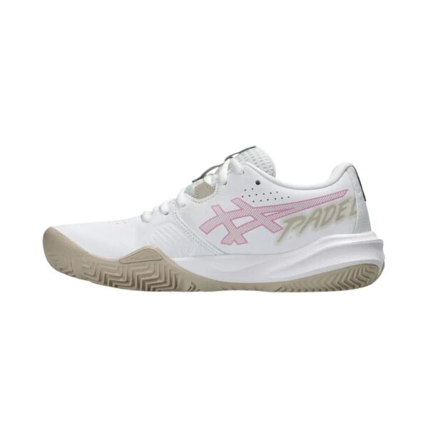 Asics Gel-Challenger 15 Padel White Woman padelio batai iš vidinės pusės