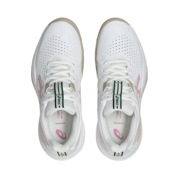 Asics Gel-Challenger 15 Padel White Woman padelio batai iš viršaus