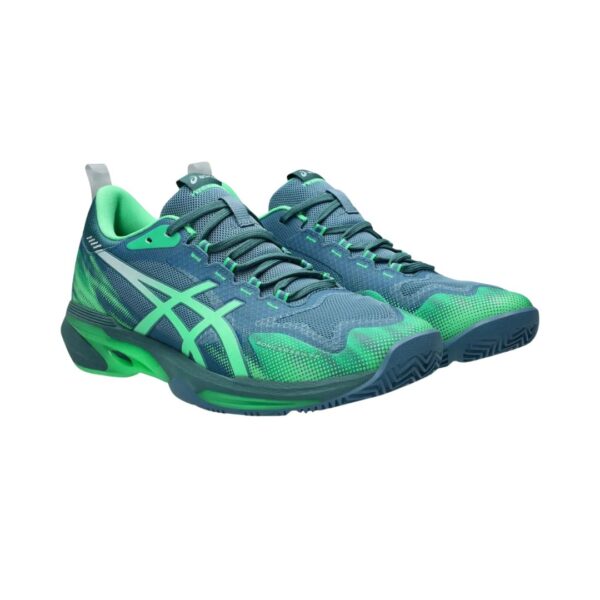 Asics Sonicsmash FF Green padelio batai iš priekio