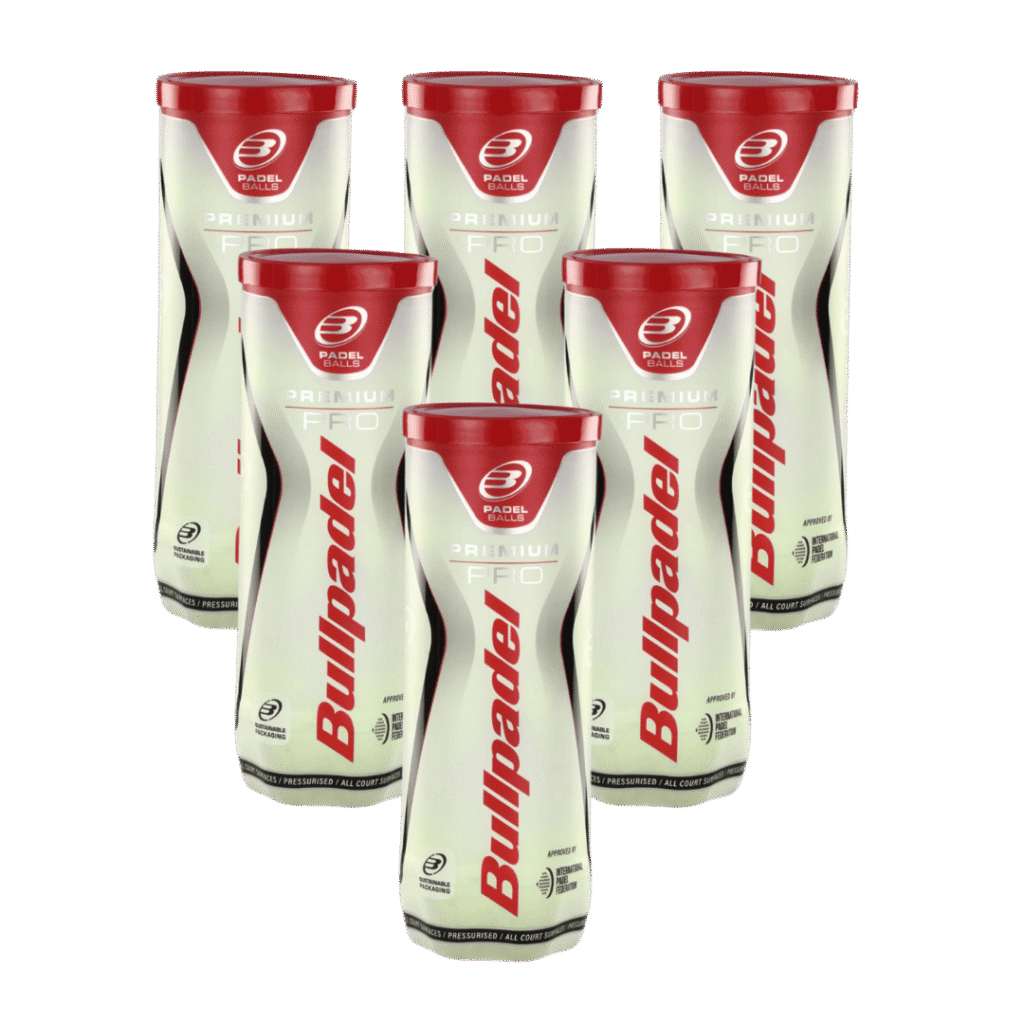 Bullpadel Premium Pro Pack of 6 Kamuoliukai