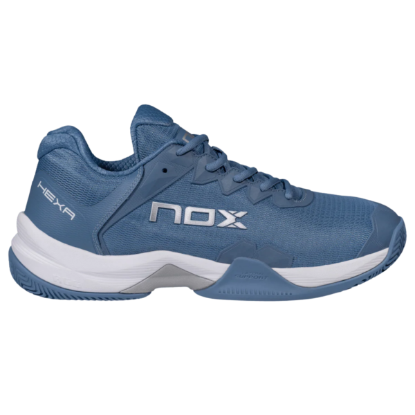 Nox ML10 Hexa Blue/Silver Padelio Batai Padel Pop