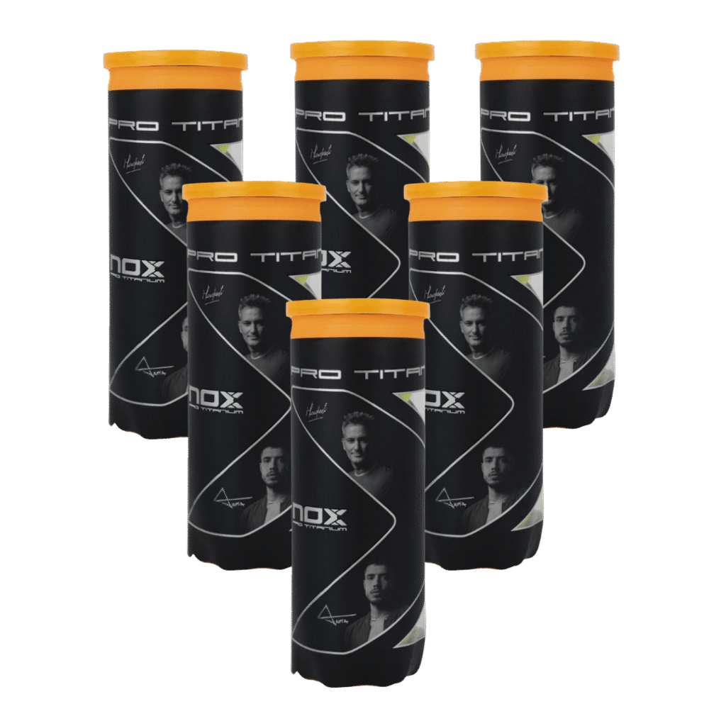 Nox Pro Titanium Pack of 6 Kamuoliukai