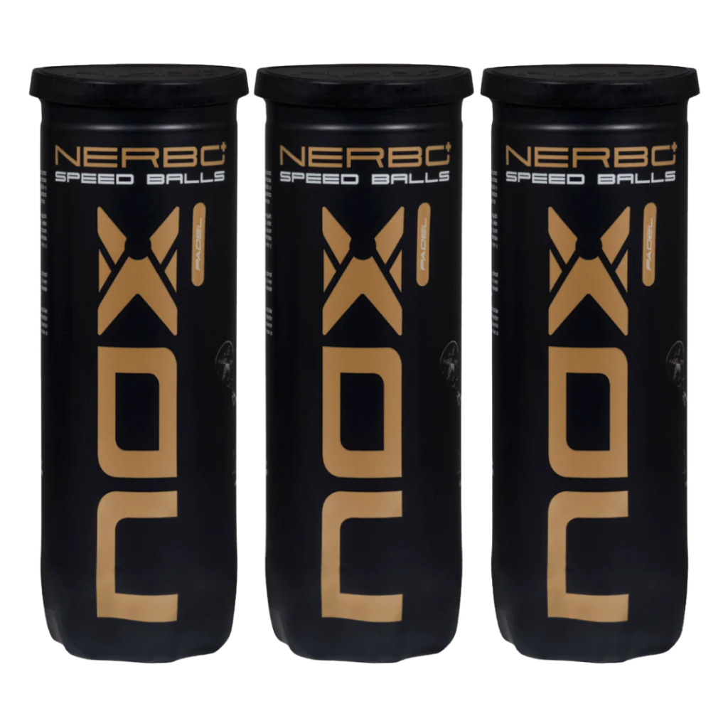 Padel Pop – Nox Nerbo+ Speed Pack of 3 padelio kamuoliukai