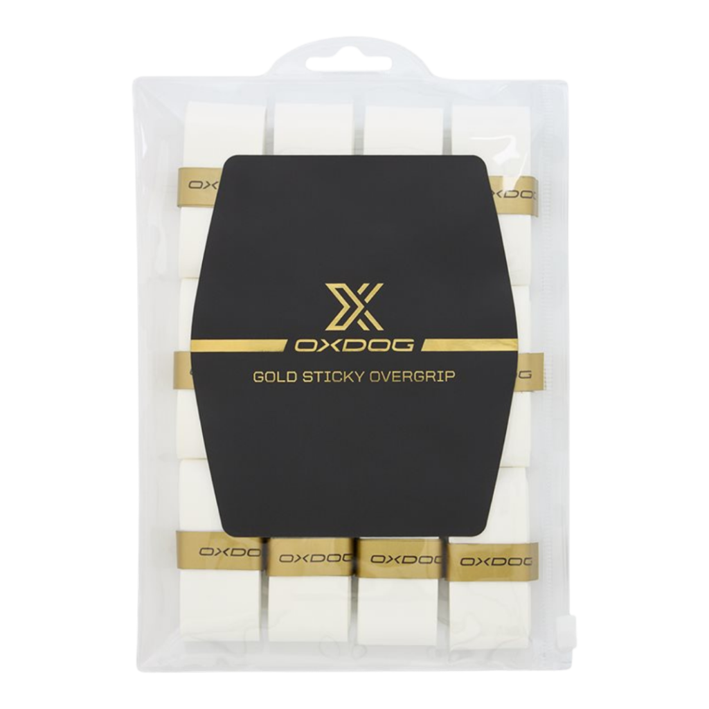 Padel Pop – Oxdog Gold Sticky Pack of 12 padelio overgripai