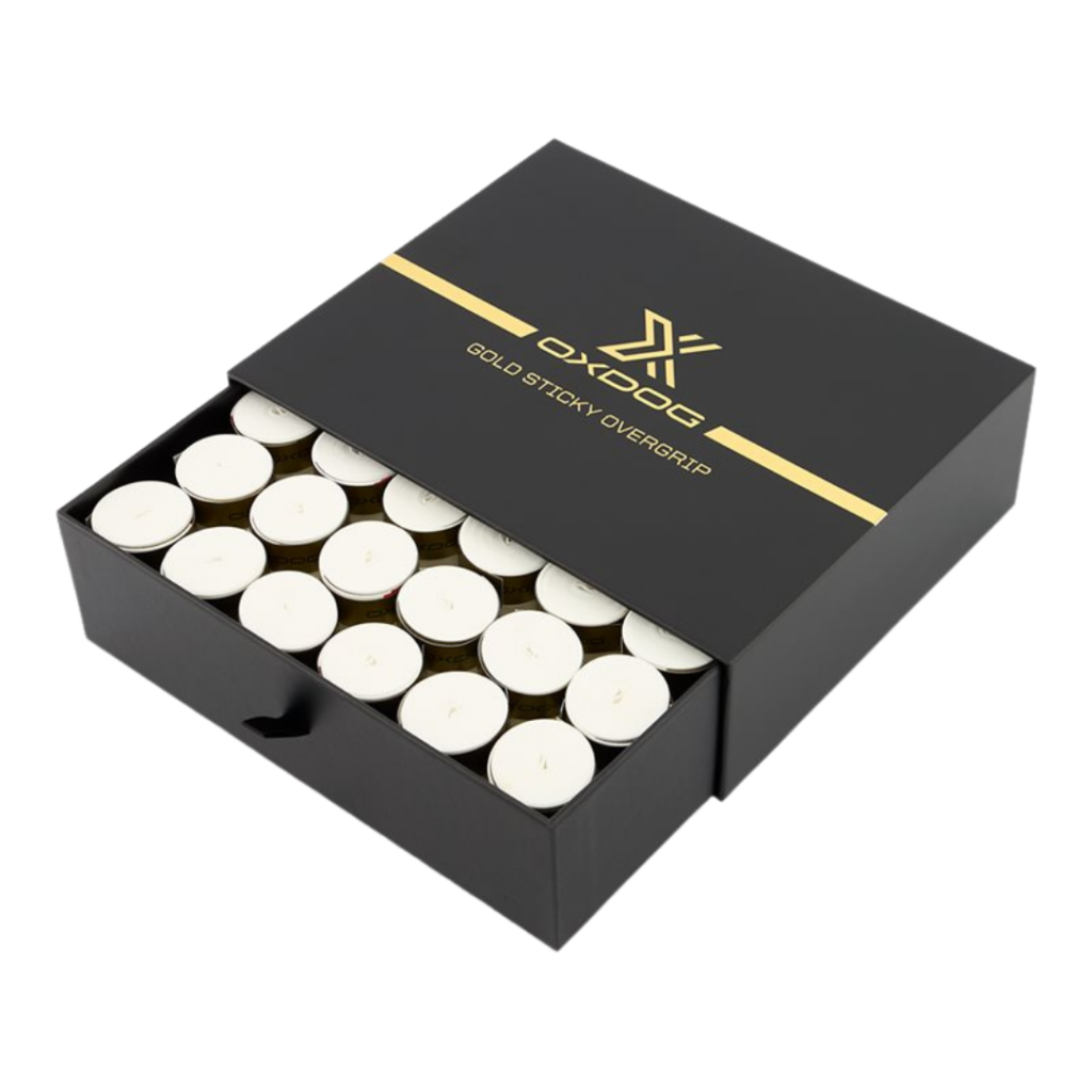 Padel Pop – Oxdog Gold Sticky Pack of 60 padelio overgripai
