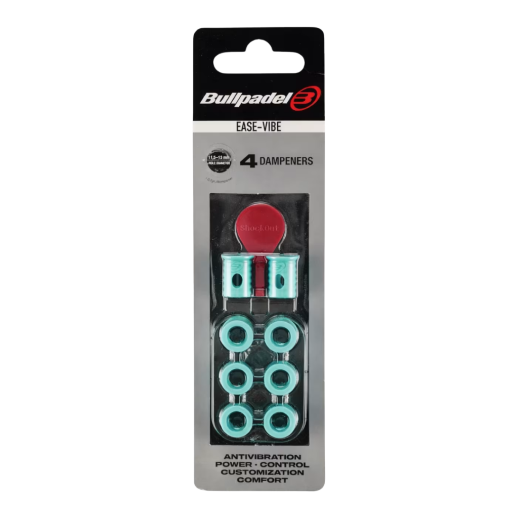 Bullpadel Ease Vibe Aquamarine Vibraciju Slopintuvai