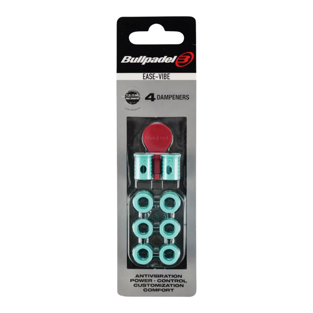 Bullpadel Ease Vibe Aquamarine Vibraciju Slopintuvai