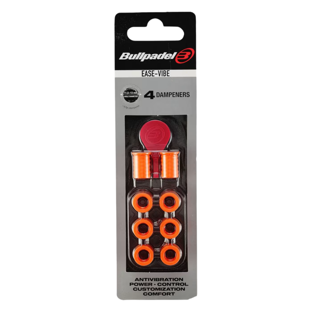 Bullpadel Ease Vibe Orange Vibraciju Slopintuvai