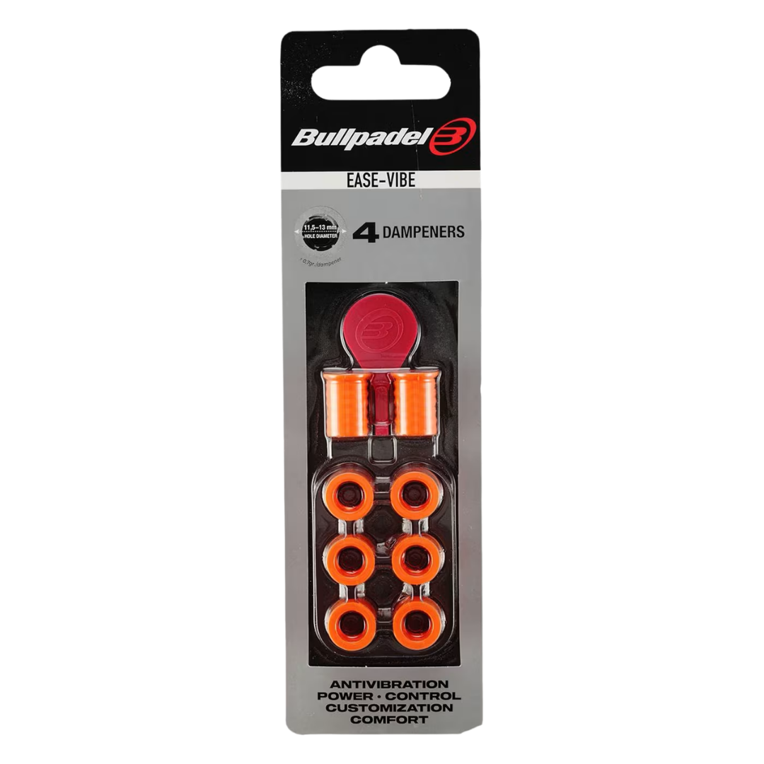 Bullpadel Ease Vibe Orange Vibraciju Slopintuvai