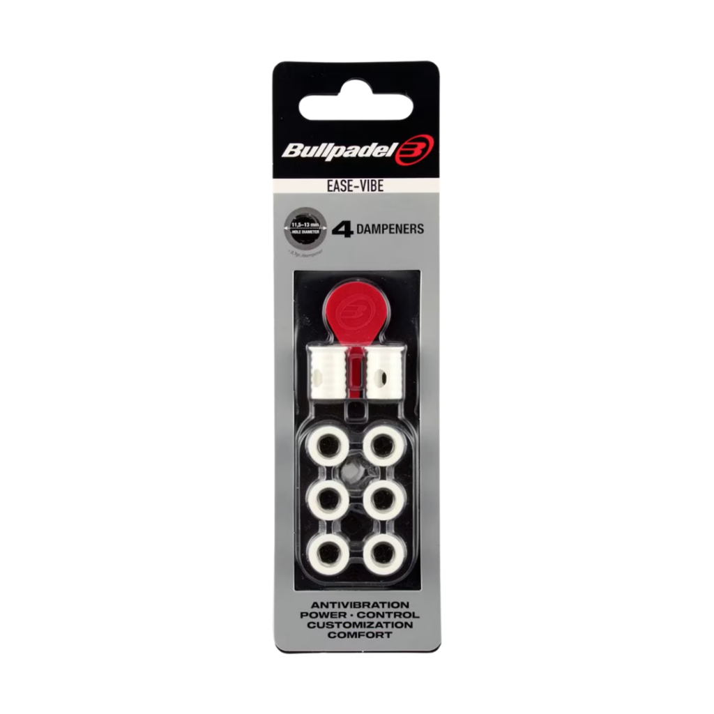 Bullpadel Ease Vibe White Vibraciju Slopintuvai