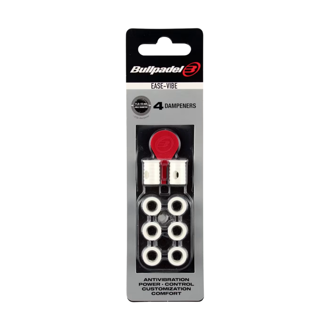 Bullpadel Ease Vibe White Vibraciju Slopintuvai