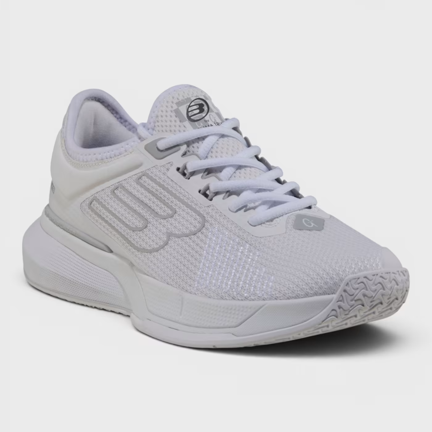Bullpadel Elite W 26I Light Grey padelio batai iš šono