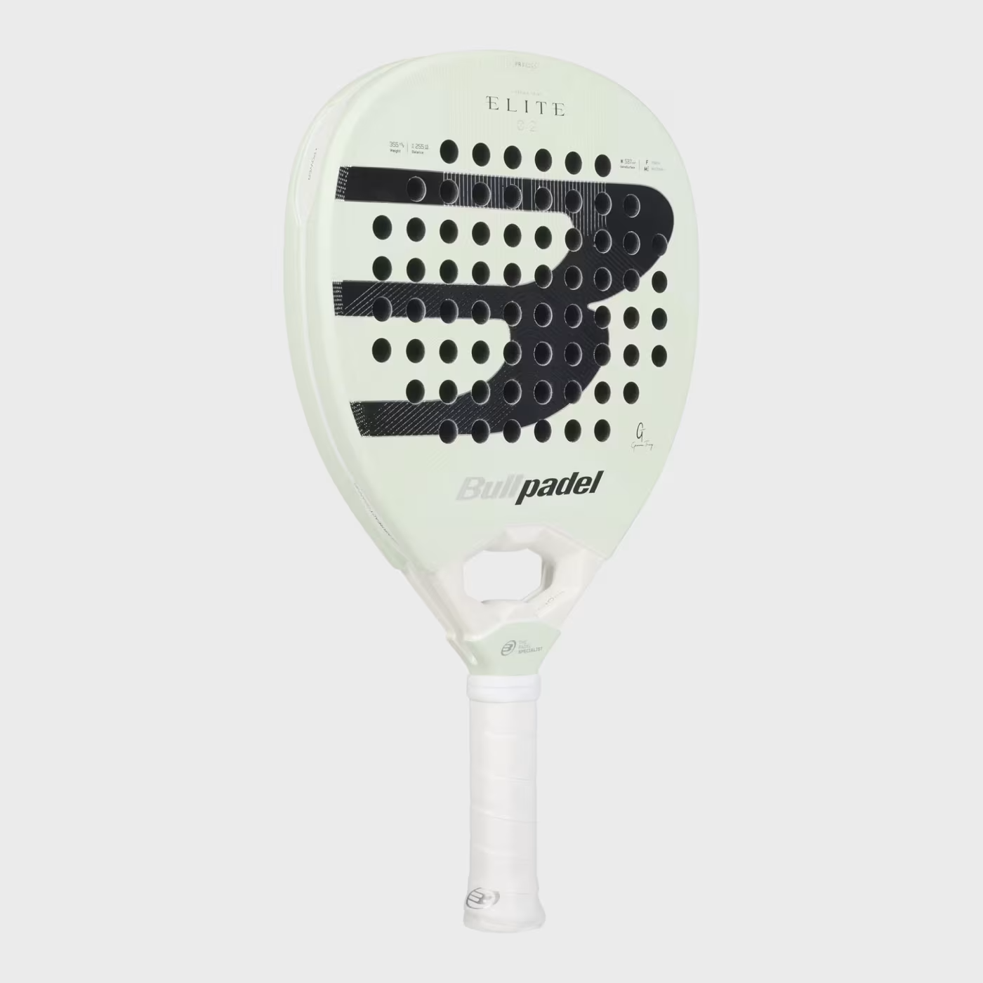 Bullpadel Elite W 27 padelio raketė iš priekio