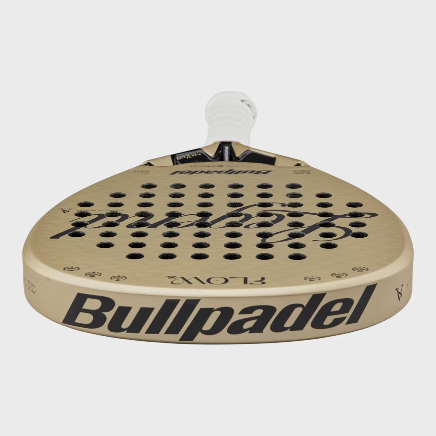 Bullpadel Flow Legend 27 padelio raketės paviršius