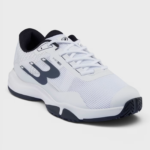 Bullpadel Hybrid Fly 26I White/Navy Blue padelio batai iš šono