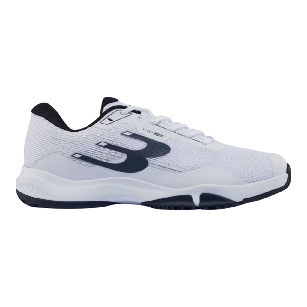 Bullpadel Hybrid Fly 26I White/Navy Blue Padelio Batai