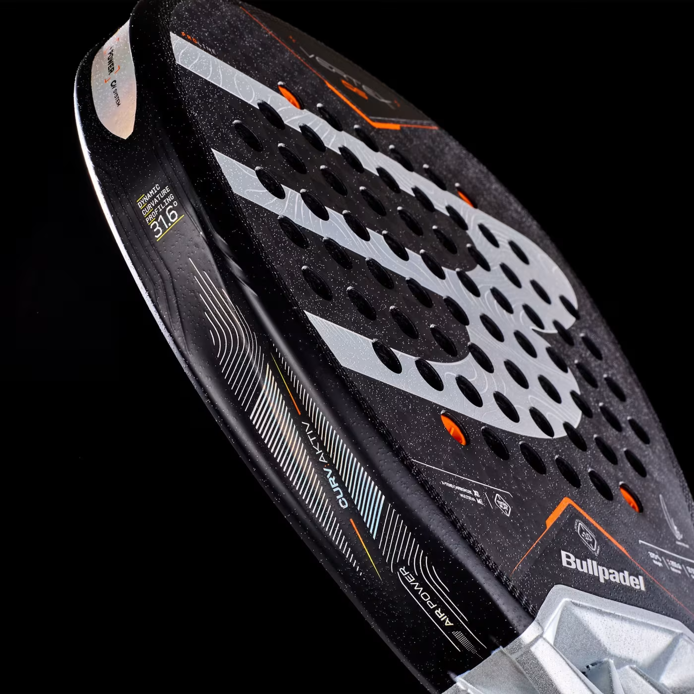Bullpadel Vertex 05 27 padelio raketės širdis
