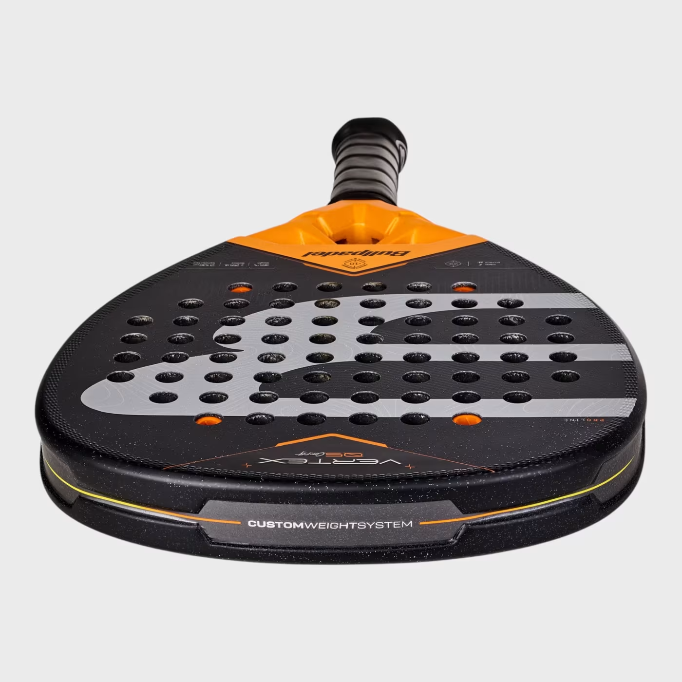 Bullpadel Vertex 05 CMF 27 padelio raketės paviršius