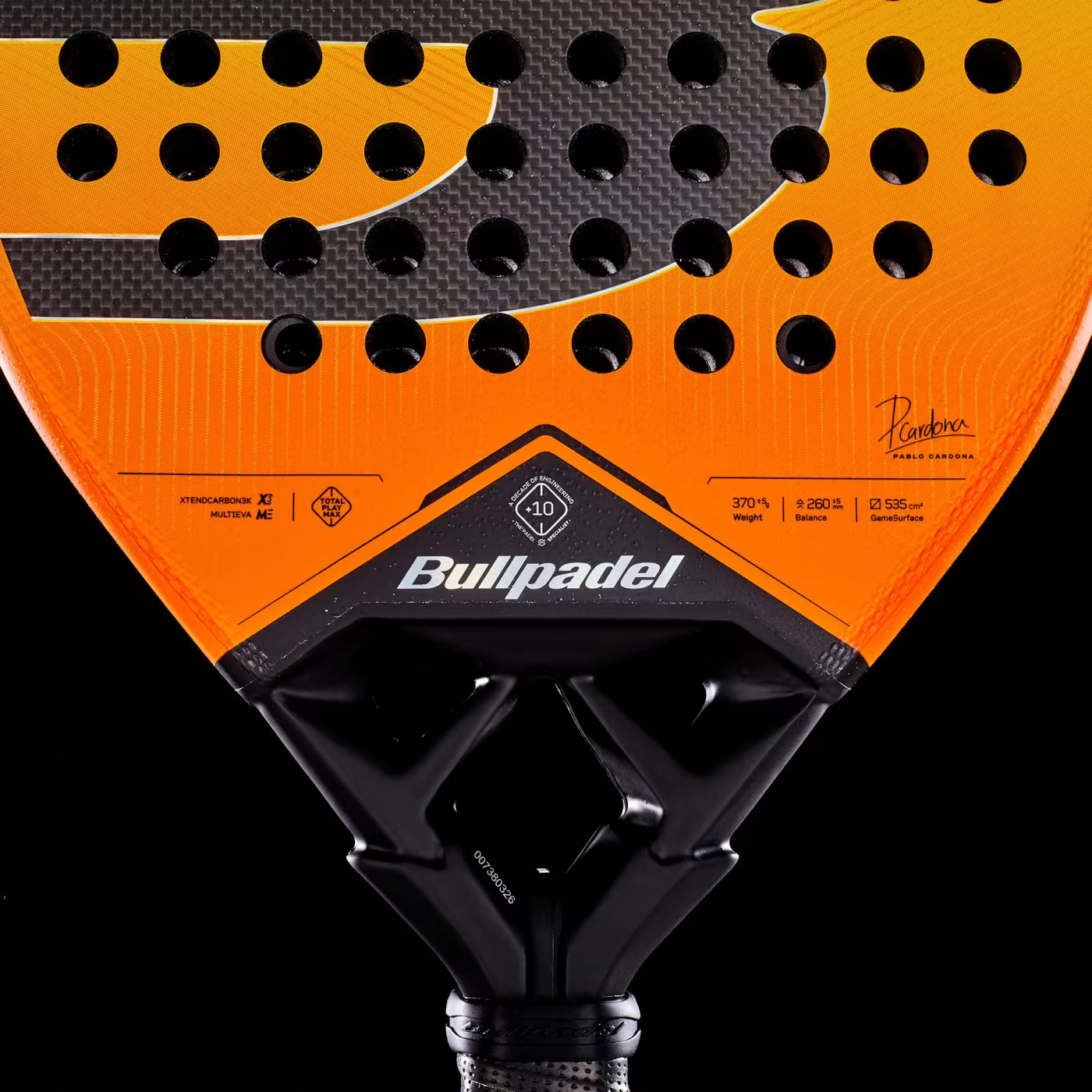 Bullpadel Vertex 05 GEO 27 padelio raketės širdis