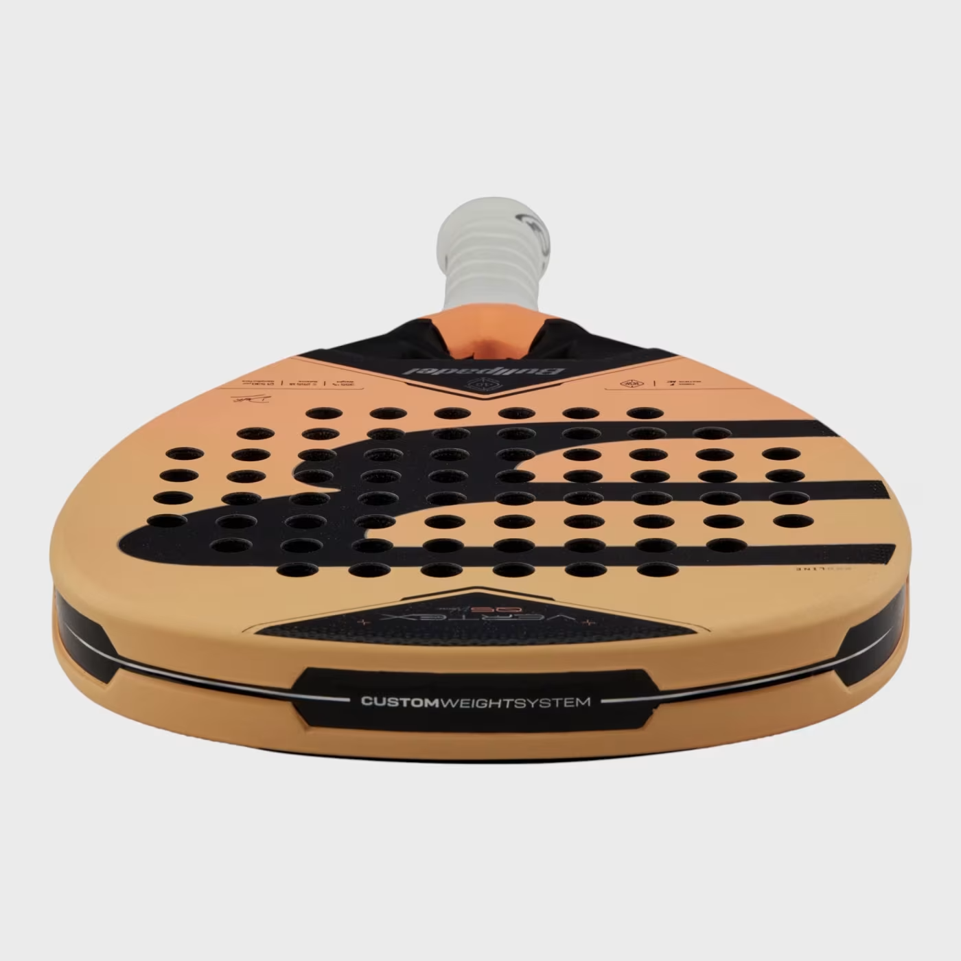 Bullpadel Vertex 05 W 27 padelio raketės paviršius