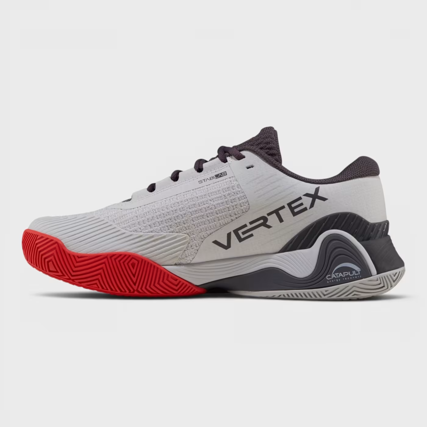 Bullpadel Vertex 26I Light Grey padelio batai iš priekio