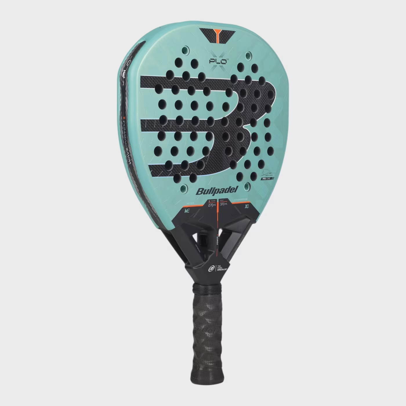 Bullpadel XPLO 27 padelio raketė iš priekio