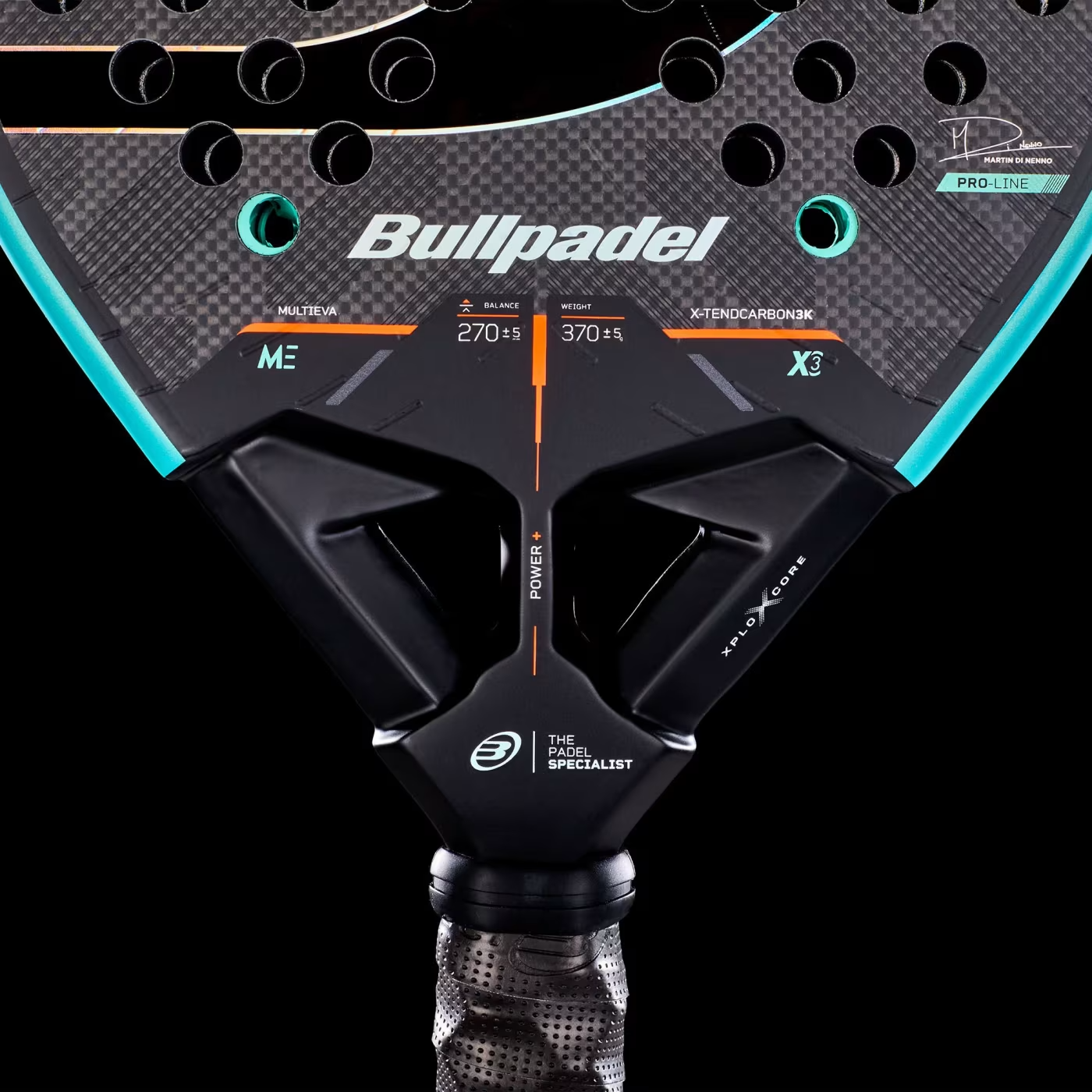 Bullpadel XPLO 27 padelio raketės širdis